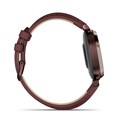 часы Garmin Lily 2 Classic с безелем темно-бронзового цвета, кожаный ремешок ежевичного цвета 010-02839-03 2871 - фото 12819