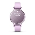 часы Garmin Lily 2 с безелем лилового цвета, лиловый силиконовый ремешок  010-02839-01 2872