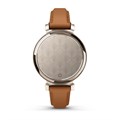 часы Garmin Lily 2 Classic с безелем цвета кремовое золото, коричневый кожаный ремешок 010-02839-02 2875 - фото 12882