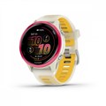 Умные часы Garmin Forerunner 570 - 42мм, слоновая кость, алюминиевый безель малинового цвета, ремешок манго/слоновая кость 010-02970-02 2973 - фото 13527