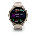 часы Garmin Forerunner 970 серые, золотистый титановый безель, с серым/индиго ремешком 010-02969-12 3003 - фото 13935