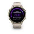 часы Garmin Forerunner 970 серые, золотистый титановый безель, с серым/индиго ремешком 010-02969-12 3003 - фото 13938