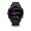 часы Garmin Forerunner 970 черные, темно-серый DLC титановый безель, с черно-серым ремешком 010-02969-10 2970 - фото 13945