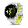часы Garmin Forerunner 970 белые, титановый безель, с бело-зеленым ремешком 010-02969-11 3004 - фото 13957