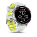 часы Garmin Forerunner 970 белые, титановый безель, с бело-зеленым ремешком 010-02969-11 3004 - фото 13959