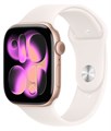 Умные часы Apple Watch Series 11, 46 mm, Rose Gold Aluminium Light Blush Sport Band 3121 - фото 14393