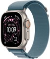 Умные часы Apple Watch Ultra 3, 49 мм, Natural Titanium Light Blue Alpine Loop 3124 - фото 14409
