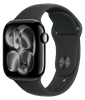 Умные часы Apple Watch Series 11, 42 mm, Jet Black Aluminum Black Sport Band 3116 - фото 14534 Умные часы Apple Watch Series 11, 42 mm, Jet Black Aluminum Black Sport Band 3116 - фото 14534