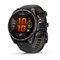 Умные часы Garmin fenix 8 Pro - 47 мм, AMOLED Sapphire, Carbon grey DLC titanium with Blackpebble grey silicone band 010-03198-11 3180