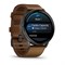 Умные часы Garmin Venu 4 - 45 мм темно-серый с коричневым кожаным ремешком 010-03014-03 3191