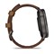 Умные часы Garmin Venu 4 - 45 мм темно-серый с коричневым кожаным ремешком 010-03014-03 3191
