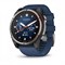 часы Garmin quatix 8 - 51 мм, AMOLED, Sapphire, Titanium, синий силиконовый ремешок Артикул: 010-02905-91 3207
