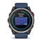 часы Garmin quatix 8 - 51 мм, AMOLED, Sapphire, Titanium, синий силиконовый ремешок Артикул: 010-02905-91 3207