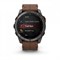 Умные часы GARMIN FENIX 8 PRO 51mm Amoled Sapphire Lens Tinanium With Chestnut Leather Band Plus Pabble gray silicone 010-03199-40 3328