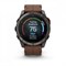 Умные часы GARMIN FENIX 8 PRO 51mm Amoled Sapphire Lens Tinanium With Chestnut Leather Band Plus Pabble gray silicone 010-03199-40 3328
