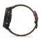 Умные часы GARMIN FENIX 8 PRO 51mm Amoled Sapphire Lens Tinanium With Chestnut Leather Band Plus Pabble gray silicone 010-03199-40 3328