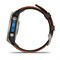 Авиационные умные часы Garmin D2 Mach 2 – 47 мм Титан с коричневым кожаным ремешком 010-02904-31 3509