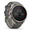 Часы Garmin Fenix 9 Pro - 47mm, Solar, inReach, Titanium with Pebble Gray/Silver Gray Silicone Band 010-04338-01 3608