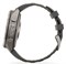 Часы Garmin Fenix 9 Pro - 47mm, Solar, inReach, Titanium with Pebble Gray/Silver Gray Silicone Band 010-04338-01 3608