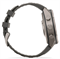 Часы Garmin Fenix 9 Pro - 47mm, Solar, inReach, Titanium with Pebble Gray/Silver Gray Silicone Band 010-04338-01 3608