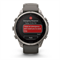Часы Garmin Fenix 9 Pro - 47mm, Solar, inReach, Titanium with Pebble Gray/Silver Gray Silicone Band 010-04338-01 3608