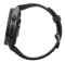 часы Garmin Fenix 9 Pro 43mm AMOLED Carbon Gray DLC Titanium with Black/Pebble Gray Silicone Band 010-04335-15 3651