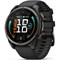 Умные часы Garmin Fenix 9 47mm Amoled Sapphire Carbon Gray DLC Titanium with Black Silicone Band (010-04762-11) 3696