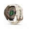 Часы Garmin Fenix 9 Pro - 43mm, inReach, Autumn Gold Titanium with Cream/French Gray Silicone Band 010-04335-21 3704