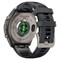 Часы Garmin Fenix 9 Pro - 47mm, inReach, Titanium with Graphite/Black Silicone Band 010-04336-21 3705