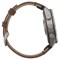 Часы Garmin Fenix 9 Pro 47 мм AMOLED inReach Titanium Walnut Leather Band 010-04336-41 3724