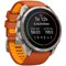 Часы Garmin Fenix 9 Pro 47 мм AMOLED inReach Titanium Autumn Orange / Spark Orange 010-04336-01 3725