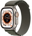 Apple Watch Ultra GPS + Cellular, 49 мм, корпус из титана, ремешок Alpine зеленого цвета - фото 6583