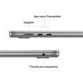 Apple MacBook Air 15 2023 M2, RAM 8 ГБ, SSD 256 ГБ, MQKP3 space gray 2093 - фото 6653