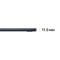 Apple MacBook Air 15 2023 M2, RAM 8 ГБ, SSD 256 ГБ,MQKW3 midnight 2099 - фото 6711