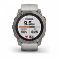 Умные часы Garmin Fenix 7X Pro Sapphire Solar Edition Титановый корпус с дымчато-серым оранжевым ремешком 010-02778-15 2129
