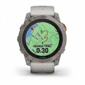 Умные часы Garmin Fenix 7X Pro Sapphire Solar Edition Титановый корпус с дымчато-серым оранжевым ремешком 010-02778-15 2129