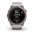 Умные часы Garmin Fenix 7X Pro Sapphire Solar Edition Титановый корпус с дымчато-серым оранжевым ремешком 010-02778-15 2129