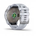 Умные часы Epix Pro (Gen 2) Sapphire Edition 51 мм, титановый белый, DLC, белый силиконовый ремешок 010-02804-11 2132 - фото 7025