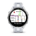 Часы Garmin Forerunner 965 белые, титановый безель, с белым ремешком 010-02809-11 2153 - фото 7244