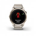 Умные часы Epix Pro (Gen 2) Sapphire Edition 42 мм, золотистый корпус с нейлоновым ремешком сливочного цвета 010-02802-20 2167 - фото 7367