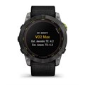 Умные часы Garmin ENDURO 2 угольно-серый DLC титановый с нейлоновым ремешком UltraFit 010-02754-01 2169 - фото 7389