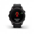 Умные часы Garmin Epix Pro (Gen 2) Sapphire Edition 42 мм, титановый, угольно-серый, DLC, черный ремешок 010-02802-15 2193 - фото 7655