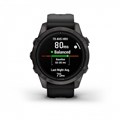Умные часы Garmin Epix Pro (Gen 2) Sapphire Edition 42 мм, титановый, угольно-серый, DLC, черный ремешок 010-02802-15 2193 - фото 7659