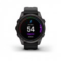 Умные часы Garmin Epix Pro (Gen 2) Sapphire Edition 42 мм, титановый, угольно-серый, DLC, черный ремешок 010-02802-15 2193 - фото 7663
