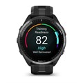 Часы Garmin Forerunner 965   черные, темно-серый DLC титановый безель, с черным ремешком   010-02809-10 2203