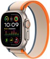 Apple Watch Ultra 2 GPS + Cellular, 49 мм, корпус из титана, ремешок Trail оранжевого/бежевого цвета - фото 8333
