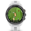 Умные часы Garmin Approach S70 42mm Black Ceramic Bezel with White Silicone Band 010-02746-10 2315