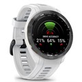 Умные часы Garmin Approach S70 42mm Black Ceramic Bezel with White Silicone Band 010-02746-10 2315