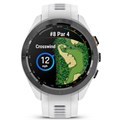 Умные часы Garmin Approach S70 42mm Black Ceramic Bezel with White Silicone Band 010-02746-10 2315