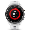 Умные часы Garmin Approach S70 42mm Black Ceramic Bezel with White Silicone Band 010-02746-10 2315